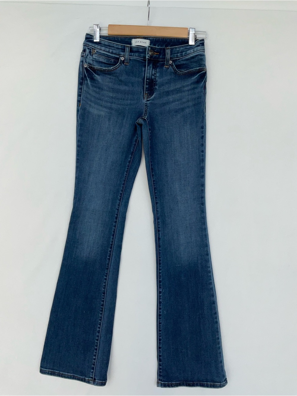 LILA RYAN Dark Blue Flared Jeans